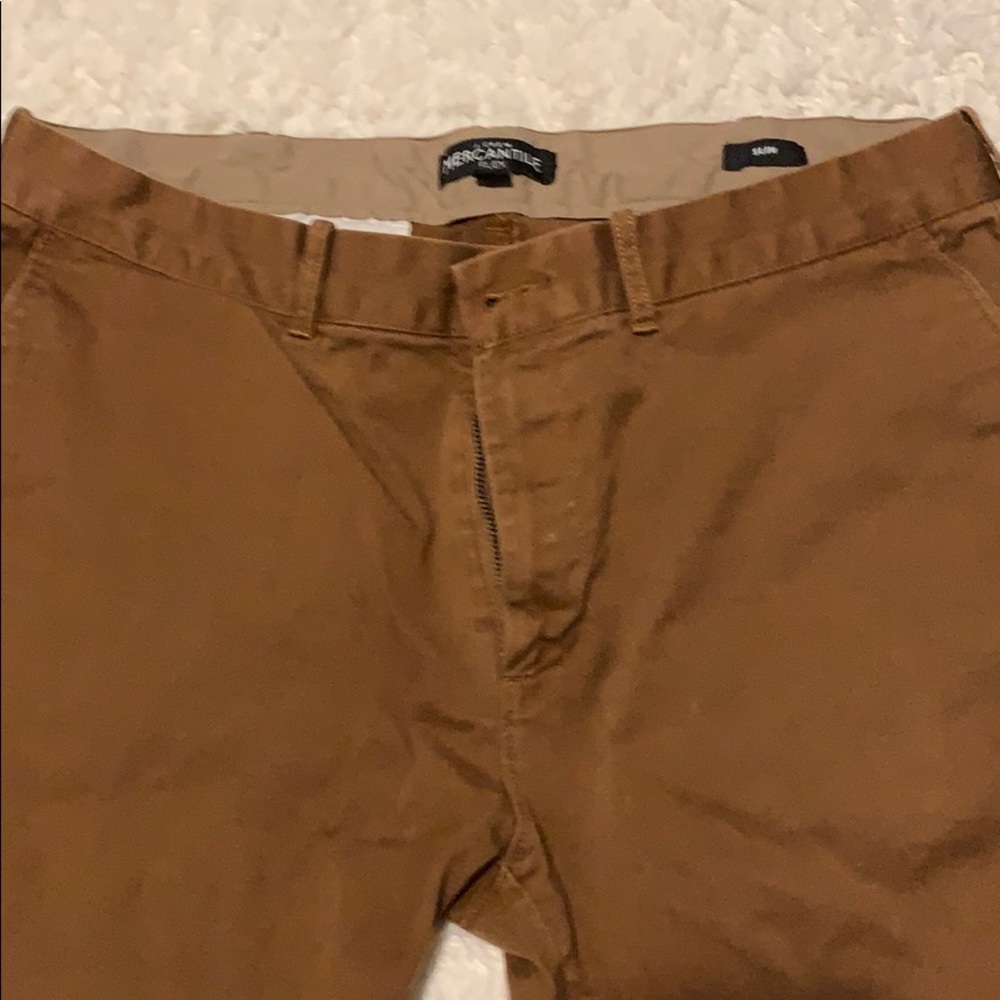 Bronze JCrew Mercantile Slim Flex Chino
